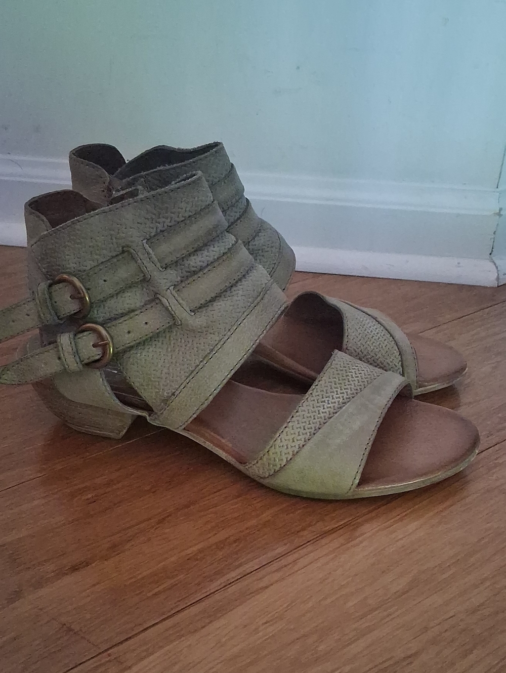 Miz Mooz Open-Toe Ankle Strap Sandals Size 41